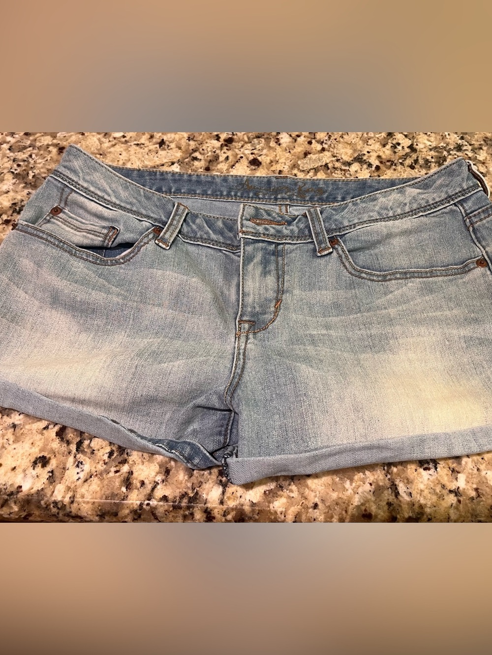 American Rag Women's Light Wash Denim Jean Shorts